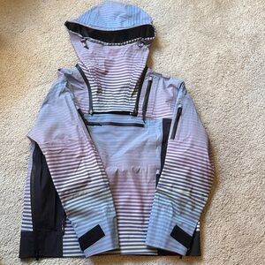 NWOT FREE PEOPLE 
Blizzard Bliss Printed Pullover